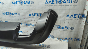 Infiniti QX50 19-25 rear bumper lip for parking sensors, gray texture