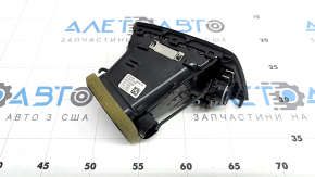 Front panel air duct deflector, central left, Volvo XC90 16-25, type 1, matte black
