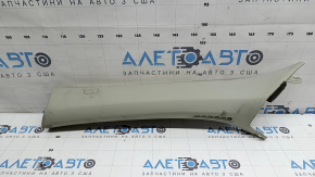 Upper left front pillar trim Volvo XC90 16-26, gray, dry-cleanable