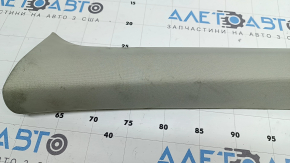Upper left front pillar trim Volvo XC90 16-26, gray, dry-cleanable