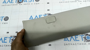 Upper left front pillar trim Volvo XC90 16-26, gray, dry-cleanable