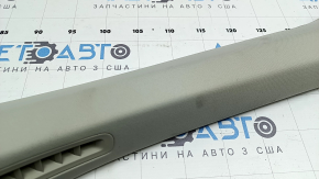Upper right front pillar trim Volvo XC90 16-26, gray, dry-cleanable