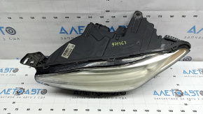 Left front headlight assembly for a Volvo XC90 16-17 LED, scratches, peeling paint, spider web, needs polishing
