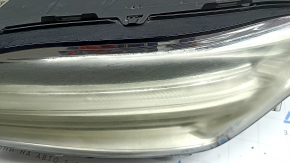 Left front headlight assembly for a Volvo XC90 16-17 LED, scratches, peeling paint, spider web, needs polishing
