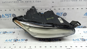 Volvo XC90 16-17 LED front right headlight assembly, scratches, peeling paint, spider web, needs polishing