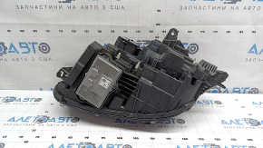 Volvo XC90 16-17 LED front right headlight assembly, scratches, peeling paint, spider web, needs polishing