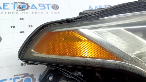 Volvo XC90 16-17 LED front right headlight assembly, scratches, peeling paint, spider web, needs polishing