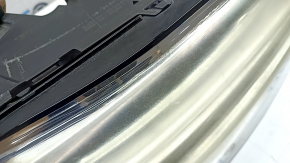 Volvo XC90 16-17 LED front right headlight assembly, scratches, peeling paint, spider web, needs polishing