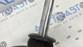The front left shock absorber for a Ford Fusion mk5 13-20 is rusty and has dents on the rod.