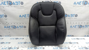 Volvo XC90 16-17 driver's seat back upholstery, black leather, heated, scratches