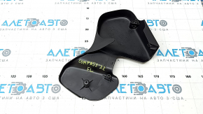 Right side driver's seat trim for Jeep Compass 17-26, black, electric, worn