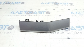 Left front panel trim Volvo XC90 16-23 gray with chrome, scratches