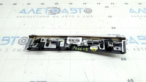 Left front panel trim Volvo XC90 16-23 gray with chrome, scratches