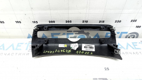 Volvo XC90 16-23 gray center lower dashboard trim, broken fastener, bumps