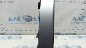 Volvo XC90 16-23 right front panel trim, gray with chrome, nicks, scratches