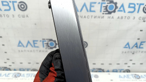 Volvo XC90 16-23 right front panel trim, gray with chrome, nicks, scratches