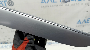 Volvo XC90 16-23 right front panel trim, gray with chrome, nicks, scratches