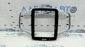 Volvo XC90 16-23 front panel trim, glossy black, scratches