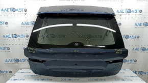 Volvo XC60 18-26 bare tailgate with glass and wiring, tinted, blue 723, scratches, scratch on glass