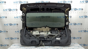 Volvo XC60 18-26 bare tailgate with glass and wiring, tinted, blue 723, scratches, scratch on glass