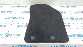 Jeep Compass 17-26 black fabric floor mat, front right
