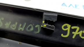 Left threshold for Jeep Compass 17-26, structure, broken fastening, cracks in fastenings, scratches