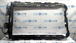 The hatch mechanism of the Volvo XC90 16-26 frame is cracked, fragments are missing