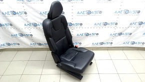 Rear seat right 2nd row Volvo XC90 16-22 black leather, for 2 rows