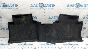 Set of floor mats for Mitsubishi Outlander 22-26 black rubber, WeatherTech