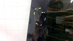 BMW 3 G20 19-26 rear window, non-factory tinted, scratches, glued
