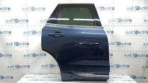Volvo XC60 18-26 Keyless rear right door assembly, tinted, blue 723, with worn trim
