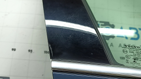 Volvo XC60 18-26 Keyless Front Right Door Assembly, Blue 723, Scratches on Molding and Trim
