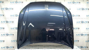 Volvo XC60 18-26 aluminum hood, blue 723, painted, butt