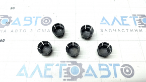 Wheel bolt cap plugs (5 pcs) Volvo XC60 18-26 dark gray