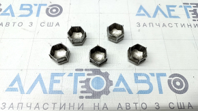 Wheel Bolt Caps (5 pcs) Volvo XC60 18-26 Chrome