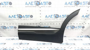 Lower rear left door trim for Kia Sportage 23-26, structure with gray molding, X-Line, X-Pro
