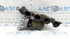 Turbocharger assembly with manifold for BMW 3 G20 19-26 2.0T, plug-in with 104kV actuator