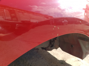 Quarter wing rear left BMW 3 G20 19-26 on the body, red, bumper