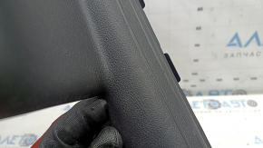Inner rear left door sill trim for Kia Sportage 23-26, black, scratches