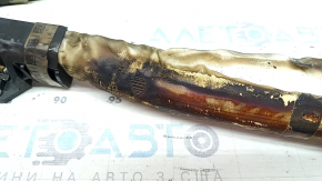 The right side curtain airbag for a Kia Sportage 2023-2026 is covered in soot, the squib is rusty, and it's melted.