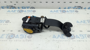Kia Sportage 23-26 black driver's seat belt with black fastener, USA, melted, covered in soot