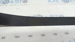 Kia Sportage 23-26 black driver's seat belt with black fastener, USA, melted, covered in soot