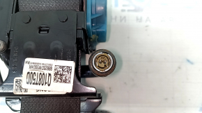 Kia Sportage 23-26 black passenger seat belt with black fastener, USA, belt cut off