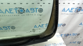 Ford Escape MK4 23-26 windshield with rain sensor, no heated chamber, glue stuck on, bracket melted, sooty