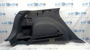 Left arch trim for Kia Sportage 23-26, black, without hook and cigarette lighter, melted, scratched, covered in soot