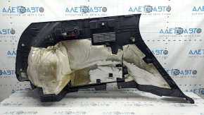 Right arch trim for Kia Sportage 23-26, black, missing hook, melted, scratched, sooty, broken mount
