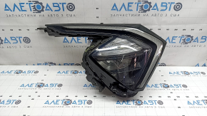 Kia Sportage 23-24 right front headlight, halogen+LED, reflector lamp with MFR, X-Line, X-Pro, with mounts, varnish applied