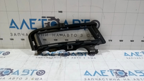 Bumper grille right VW Golf 15-17 with chrome, under fog lights