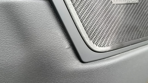 Door trim panel front right Volvo XC60 18-26 black, armrest and insert Nappa leather brown, with Harman Kardon overlay, bumpers