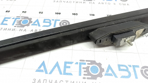 Kia Sportage 23-26 right longitudinal roof rail for panoramic windows, high profile, sooty